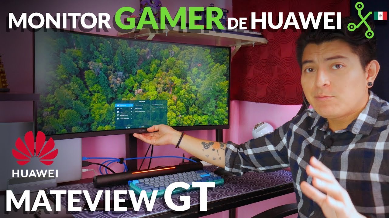 Mateview GT: PROBAMOS el primer monitor GAMER de Huawei en México