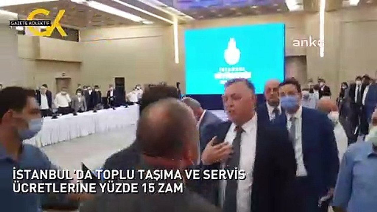 İSTANBUL'DA TOPLU TAŞIMA VE SERVİS ÜCRETLERİNE YÜZDE 15 ZAM