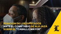 Posición de los diputados Rubén Maldonado, Juliana y “ El Boli” ante el cometario de Alá Jazá sobre el “Caballo Mayor”