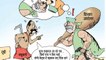 UP BJP tweets cartoon targeting farmers' protest