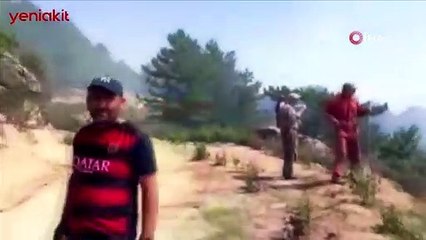 Bir ilimizden sevindiren haber! Yangın kontrol altına alındı