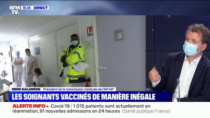 Pour le Pr Rémi Salomon, "les antivax, qui sont militants contre le vaccin, sont minoritaires"