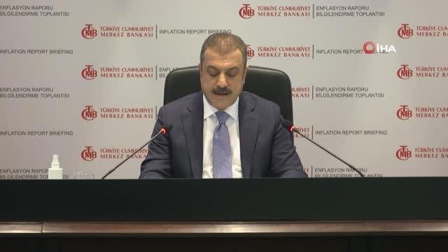 TCMB Başkanı Kavcıoğlu: 2021 yılsonu enflasyon tahminini yüzde 12.2'den yüzde 14.1'e yükselttik