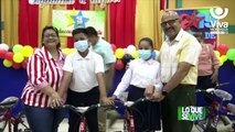 Mined entrega bicicletas a estudiantes de 12 municipios en Chinandega