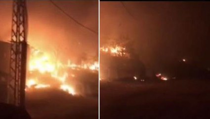 Alevler arasında can pazarı! 85 yaşındaki kadın ve 61 yaşındaki kızı kurtarıldı