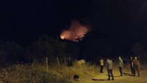 Soma'da orman yangını başladı, 8 arazöz müdahale ediyor
