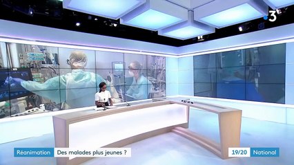 Covid-19 : des patients de plus en plus jeunes admis en soins intensifs