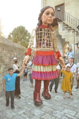 Son dakika haber: Mülteci çocukların simgesi kukla "Küçük Amal"ın İngiltere'ye yolculuğundaki durağı Tarsus oldu