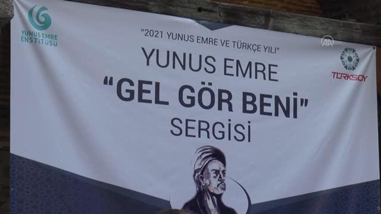 Kuzey Makedonya'da Yunus Emre "Gel Gör Beni" sergisi ve "Bizim Yunus" konseri
