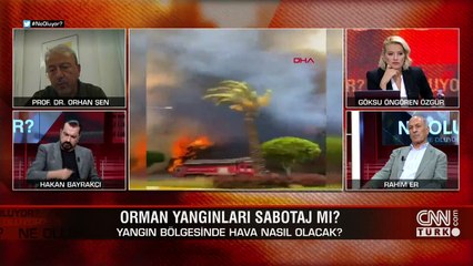 Son dakika... Yangın bölgesinde hava nasıl olacak? Prof. Dr. Şen, CNN TÜRK'te anlattı