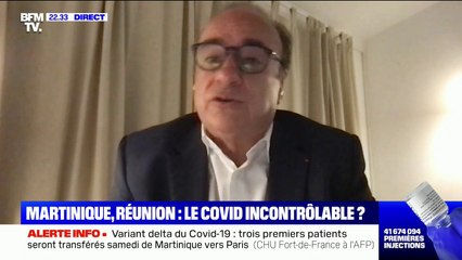 Covid-19: pour le médecin Michel Chassang, "la situation en Outre-mer est un avant-goût de ce qui risque de se passer en métropole"