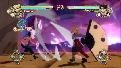 Naruto Ultimate Ninja Storm - Temari free battle