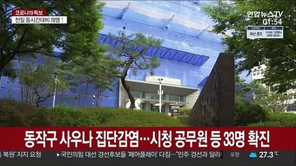 동작구 사우나 집단감염…시청 공무원 등 33명 확진