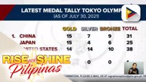 China, nangunguna sa mga bansang humakot ng medalya sa Tokyo Olympics