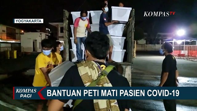 Satgas Covid-19 DIY Terima Bantuan 580 Peti untuk Jenazah yang Meninggal Karena Isoman