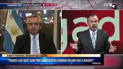 «Todos los que son precandidatos deben dejar sus cargos»