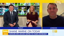 Shane Warne offers Karl help with his hair problem _ Today Show Australia