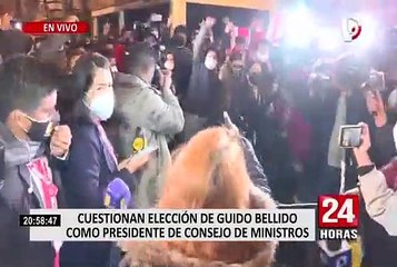 Descargar video: Juramentación de ministros: se registran disturbios en las afueras del Gran Teatro Nacional