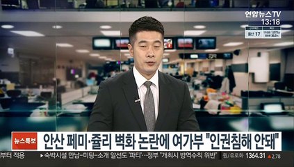 안산 페미·쥴리 벽화 논란에 여가부 "인권침해 안돼"