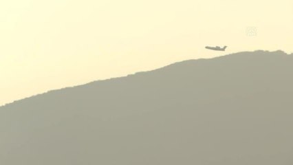 Marmaris'teki orman yangını