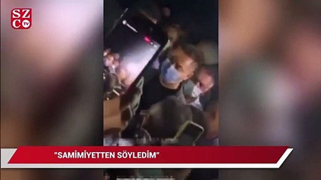 Çavuşoğlu yangın bölgesinde vatandaş tepkisiyle karşılaştı