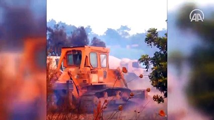 Antalya'daki yangınlarda devletin tüm imkanları seferber edildi