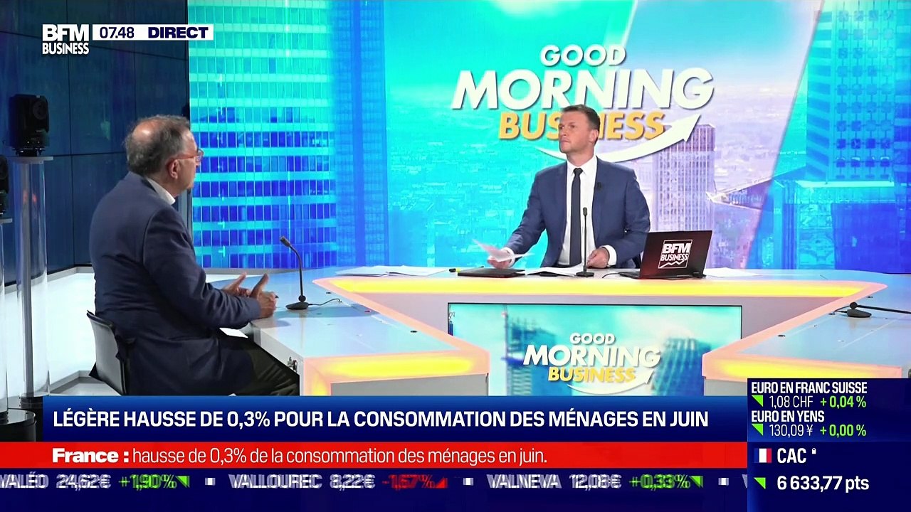 Christian de Boissieu (Cercle des économistes) : Le PIB rebondit de 0,9% au deuxième trimestre - 30/07