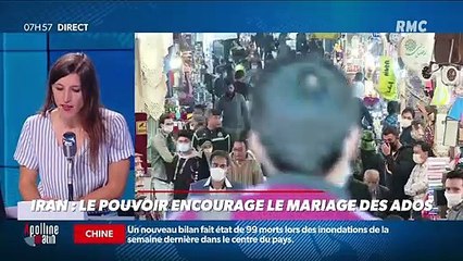 Margaux Bourdin : Iran, le pouvoir encourage le mariage des ados - 30/07