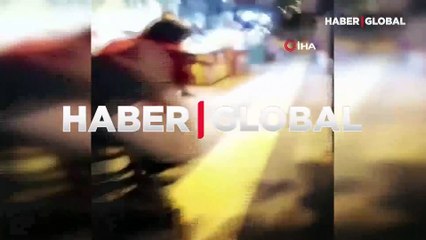 Panik anları kamerada! Çocuğu hastaneye böyle yetiştirdiler