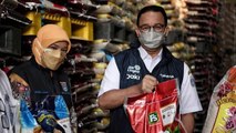 Gubernur Anies Melepas Distribusi Bansos Beras Premium untuk Warga DKI Jakarta