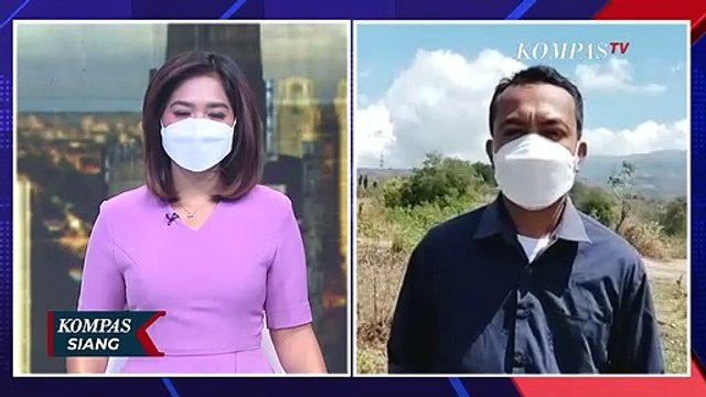 Gunung Ile Lewotolok Erupsi, Semburan Lava Pijar Picu Kebakaran Hutan