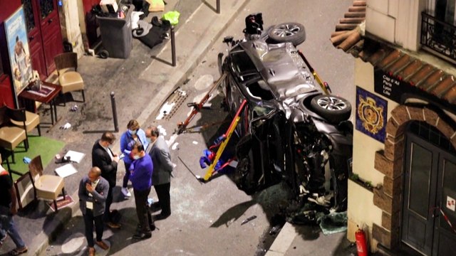 Paris : un chauffard percute la terrasse d'un bar, une femme tuée et 6 blessés