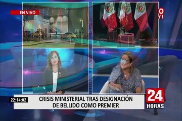 Marisol Pérez Tello: El premier debería presentar su carta de renuncia