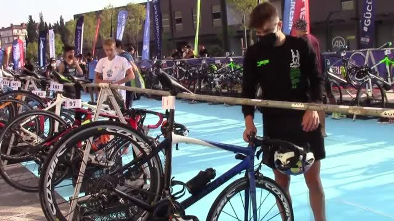 BALIKESİR - ETU Avrupa Triatlon Kupası Yarışları Balıkesir'de başladı