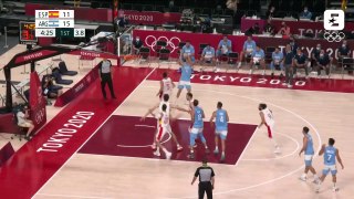 CAMÉRA DE JOUEUR - Ricky Rubio  BASKET Highlights  Jeux Olympiques - Tokyo 2020