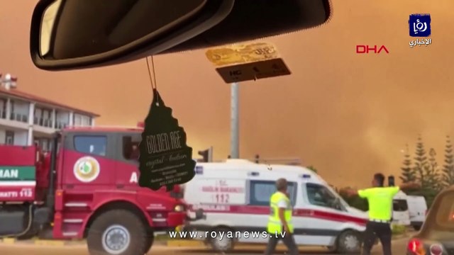 حرائق غابات في تركيا تمتد إلى منتجعات سياحية في بودروم