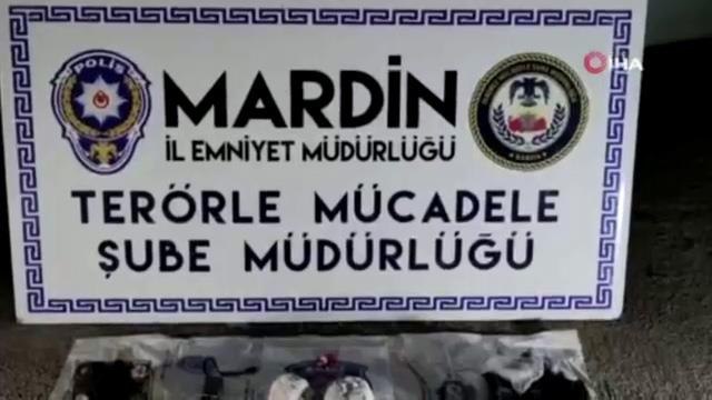 Mardin'de bombalı eylem hazırlığındaki PKK'lı, üzerinde 2 kiloluk plastik patlayıcı ile yakalandı