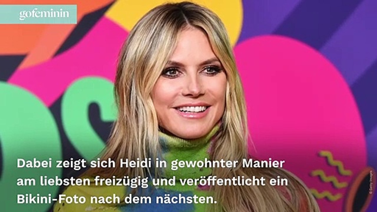 Heidi Klum: Halbnackte Liebeserklärung an Ehemann Tom