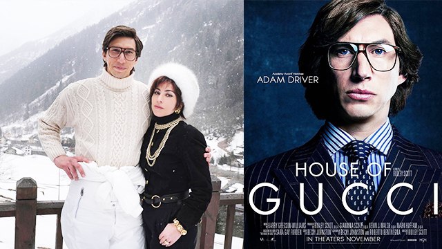 Lady Gaga And Adam Driver Look Incredible In The First Look Poster Of House Of Gucci