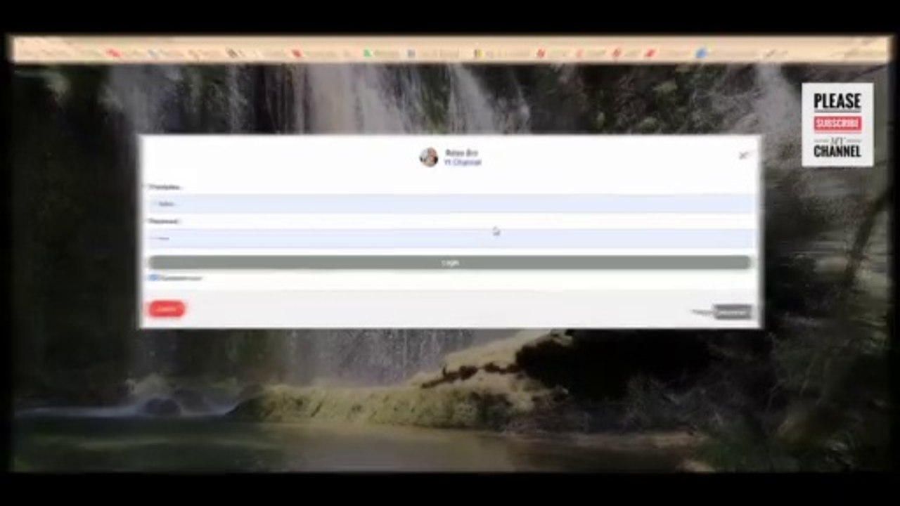 phprunner custom login  video background use external page