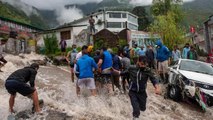 Watch: Terrifying landslide in Himachal Pradesh