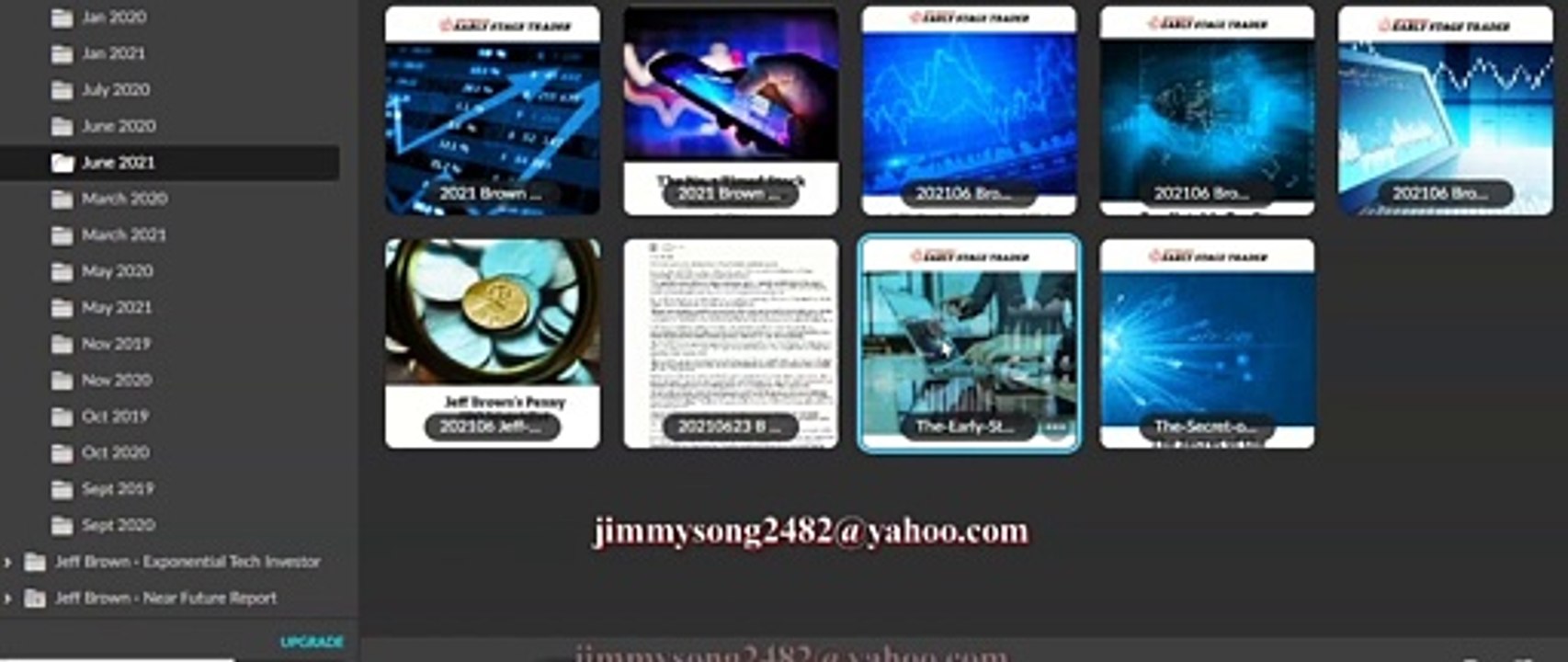 Jeff Brown - The Early Stage Trader Manifesto