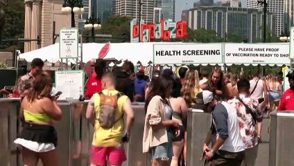 Lollapalooza, el festival de música de Chicago, vuelve al compás de la covid