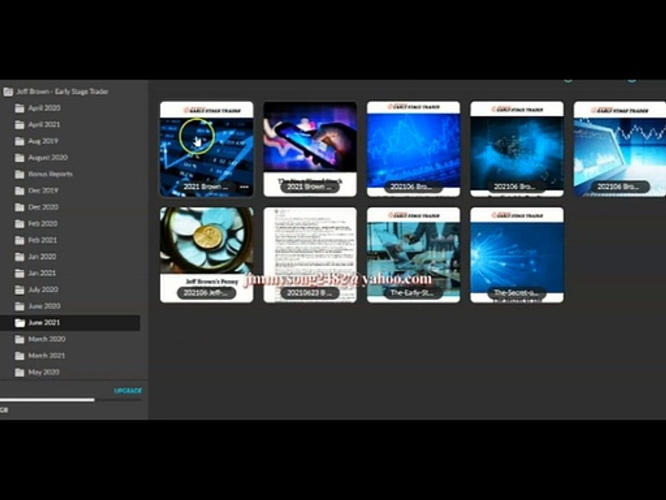 LAST-Jeff Brown - Early Stage Trader