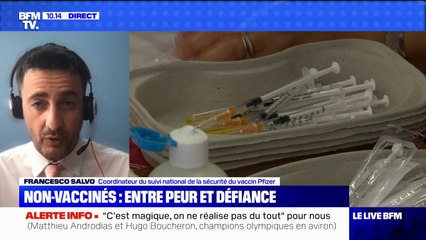 Francesco Salvo, coordinateur du suivi national de la sécurité du vaccin Pfizer: "Toutes les réactions d'hypersensibilité grave associées à ce vaccin sont toutes arrivées dans les premières heures après la vaccination"