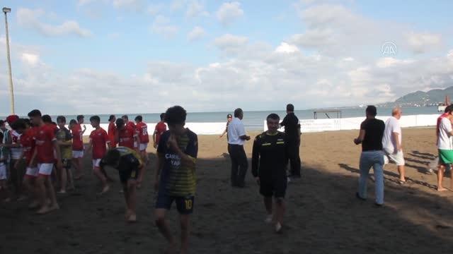 Son dakika haberi | 21. Geleneksel Kum Futbol Turnuvası başladı