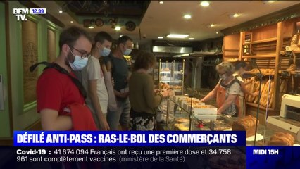 Défilé Anti-pass: Ces commerçants qui n'en peuvent plus