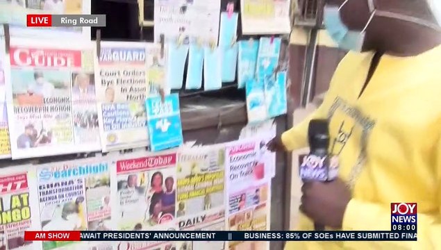 #FromTheStands: Some Ghanaians react to Mid-Year Budget Review - AM Show on JoyNews (30-7-21)