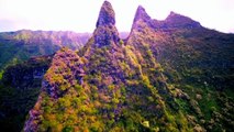 HAWAII 8K ULTRA HD, HAWAII USA DRONE VIDEO TOUR WITH NATURE RELAXING MUSIC, 8K World