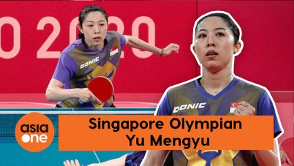 TLDR: No Olympic medal for paddler Yu Mengyu but still a Singapore champion